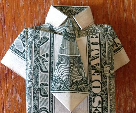 folding dollar bills for gifts.